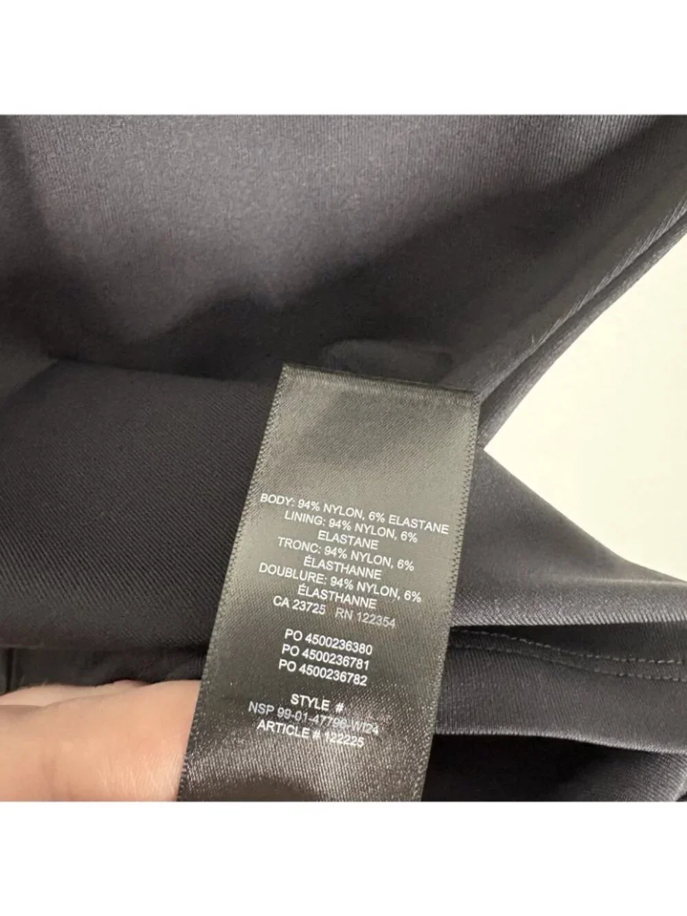 Aritzia Women S Black Sleeveless Crewneck Ruched Contour Shono Tank Top NWOT